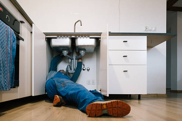 Professional Drain Cleaning technician working in New Park, PA